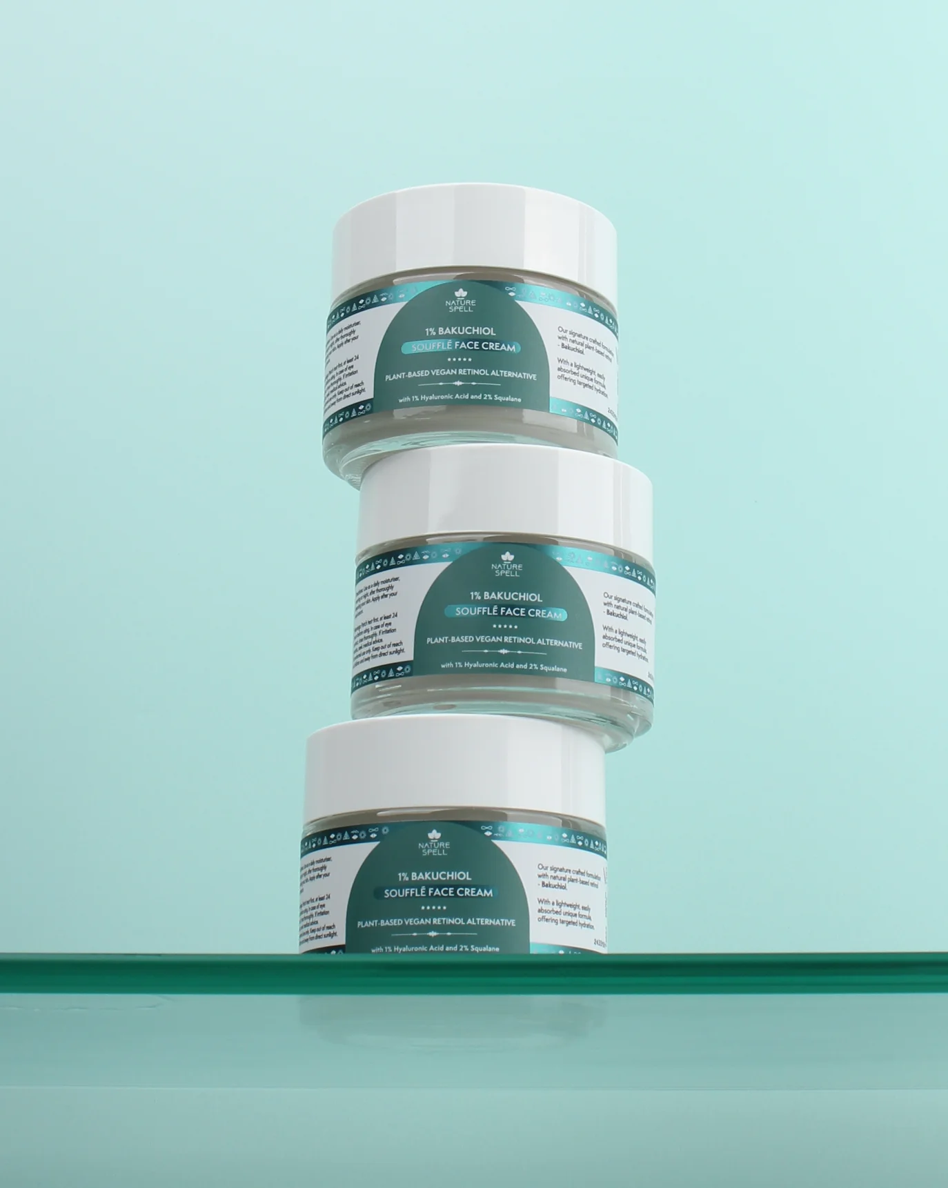 Vegan Retinol Face Moisturiser 1% Bakuchiol - Image 3