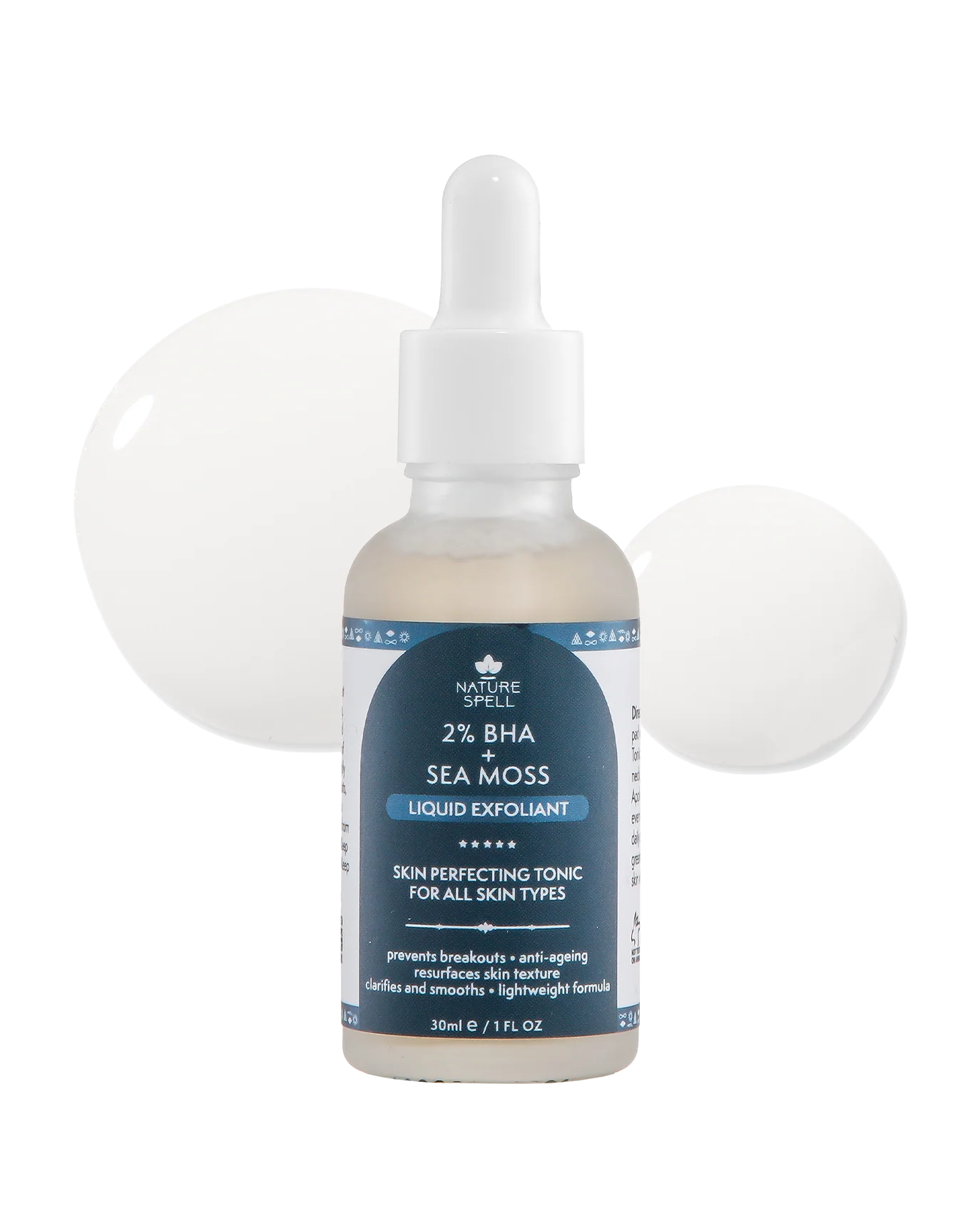 2% BHA + Sea Moss Liquid Exfoliant (Salicylic Acid) – Skin Perfecting Tonic