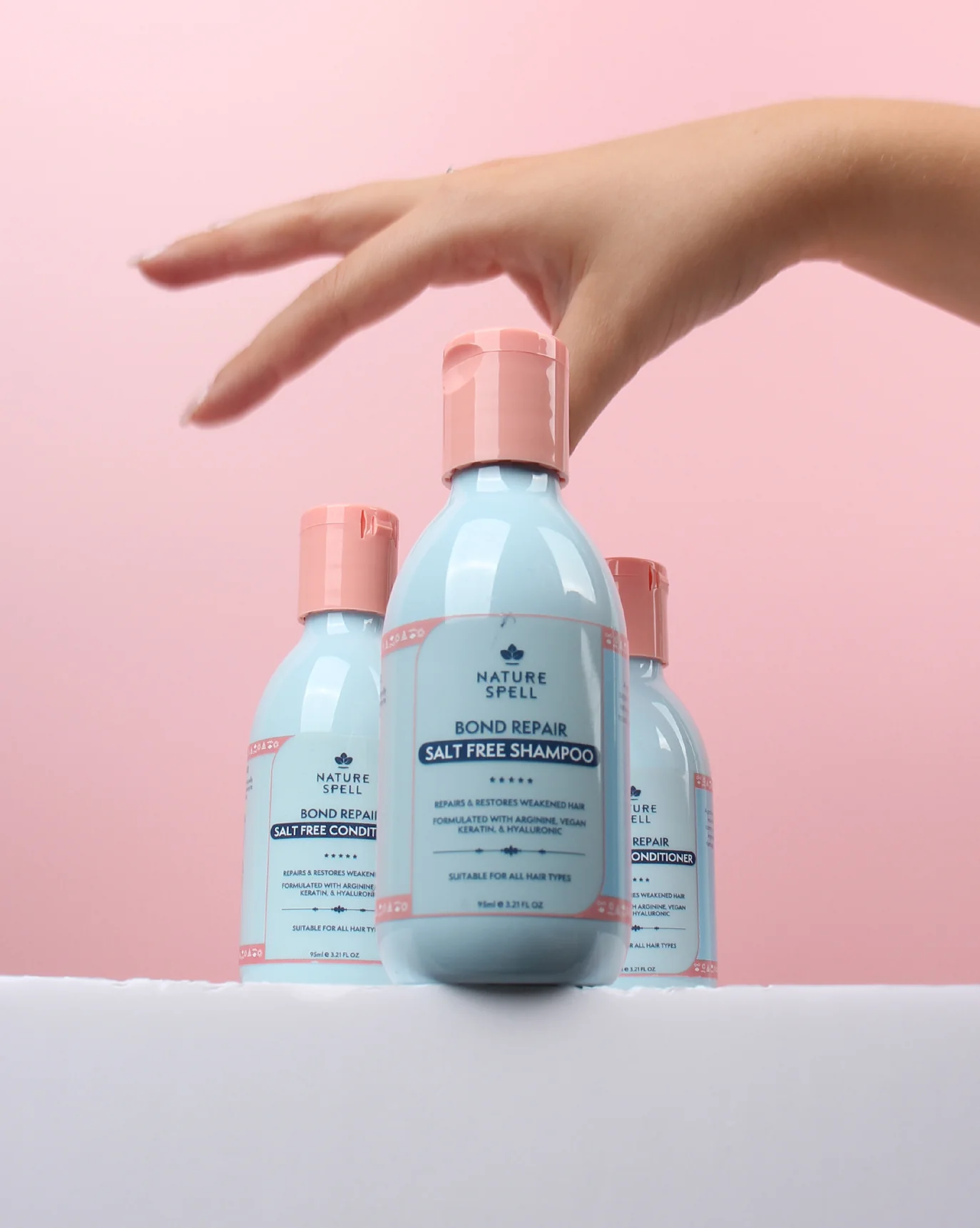 Bond Repair Shampoo & Conditioner Restoring Duo - Travel Size 95ml x2 - Image 3