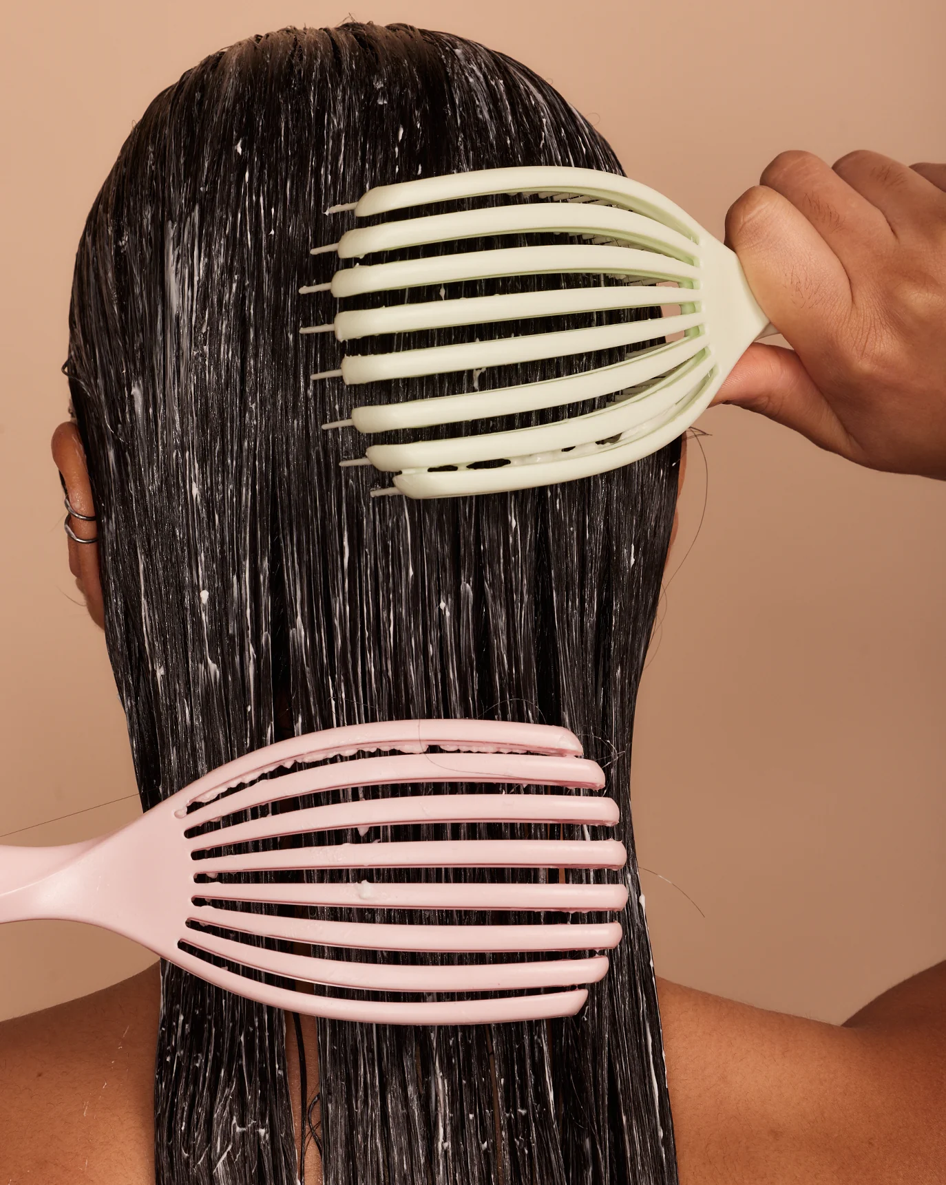 FlexiFlow Detangler - Blossom Blush - Image 4