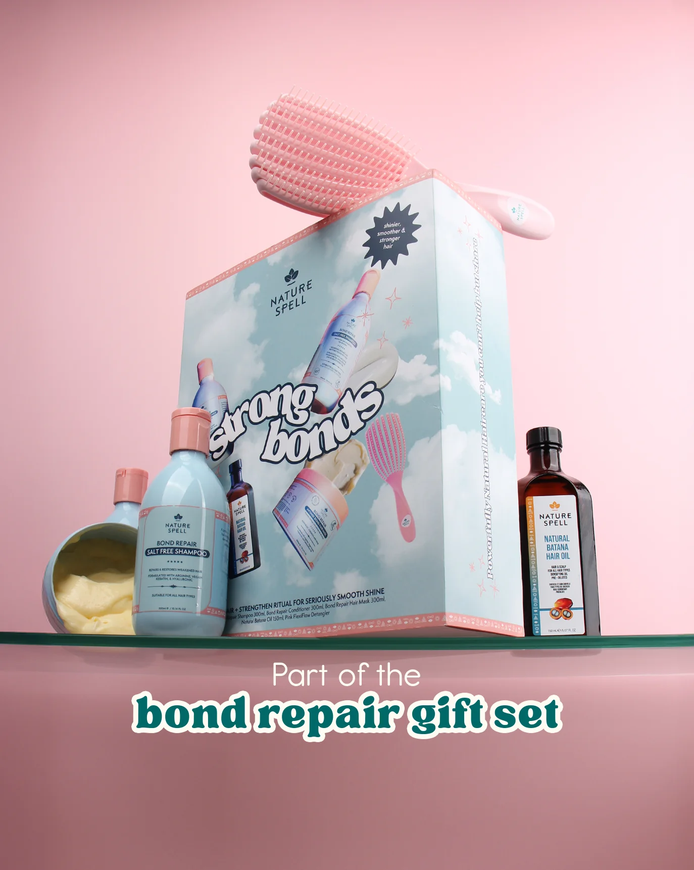 FlexiFlow Detangler - Blossom Blush - Image 6