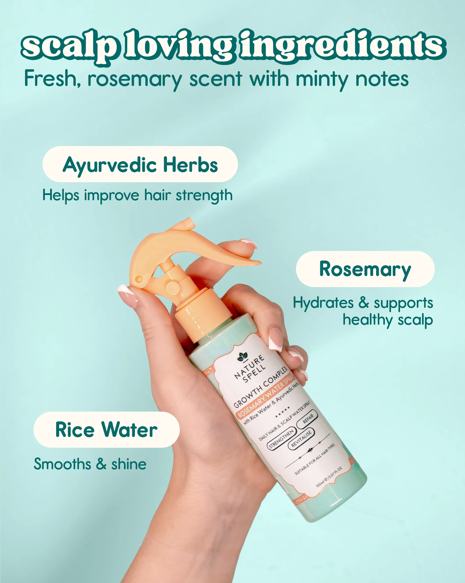 Growth Complex Rosemary Water Spray - Image 2