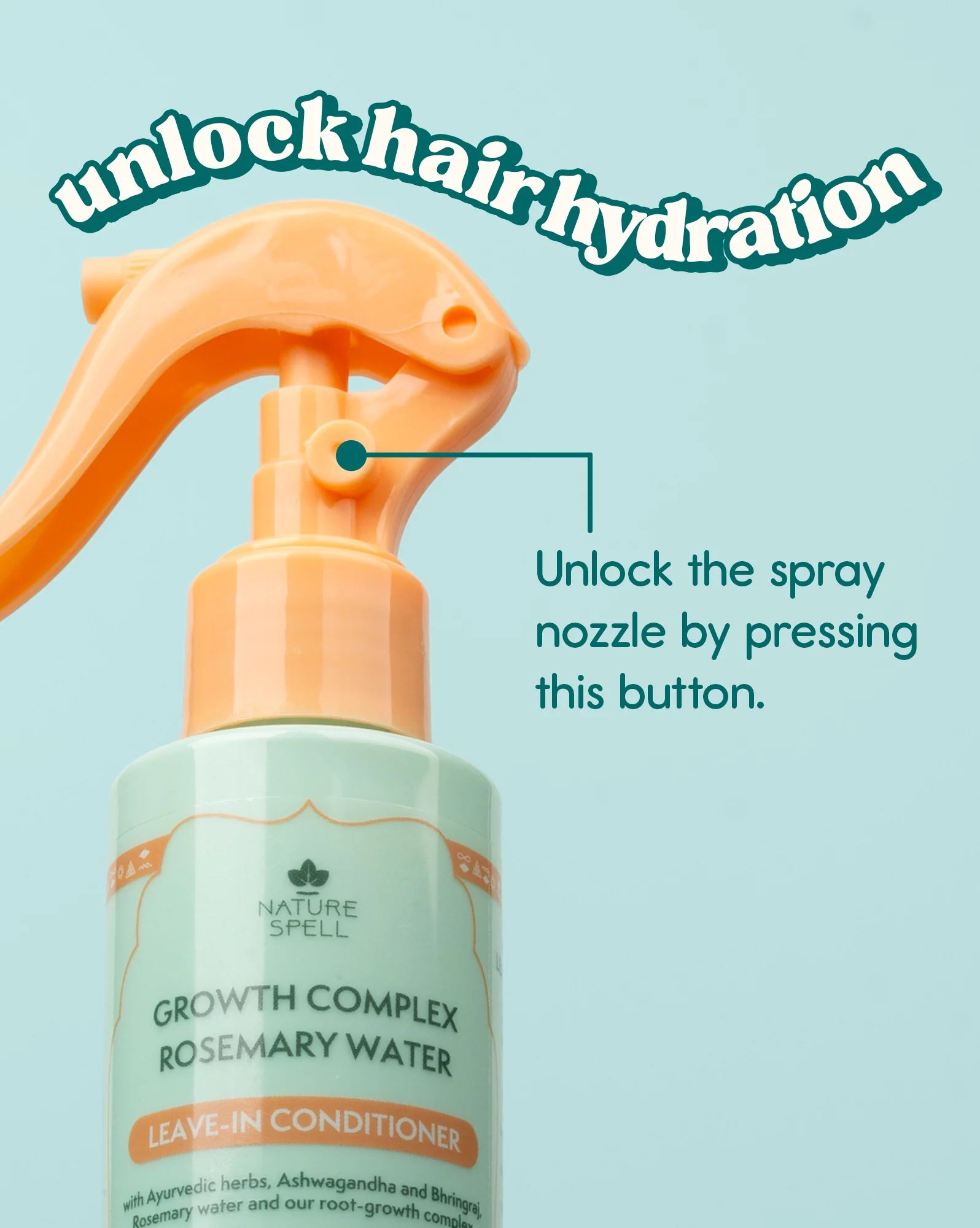 Growth Complex Rosemary Water Leave-In Conditioner - Image 4